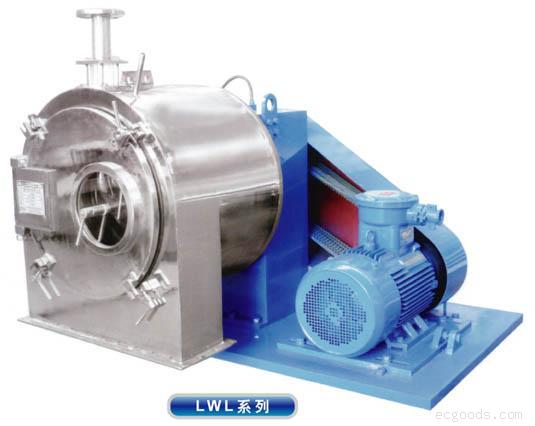 卧式螺旋卸料过滤式离心机