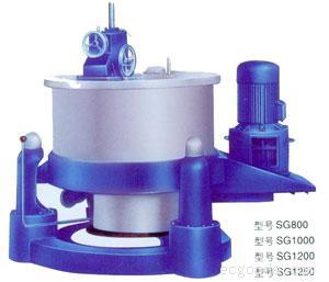 SG下部手动刮刀卸料离心机