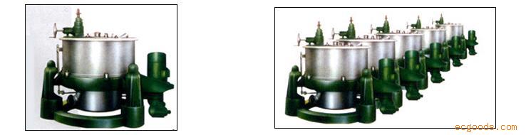 三足式刮刀下卸料离心机