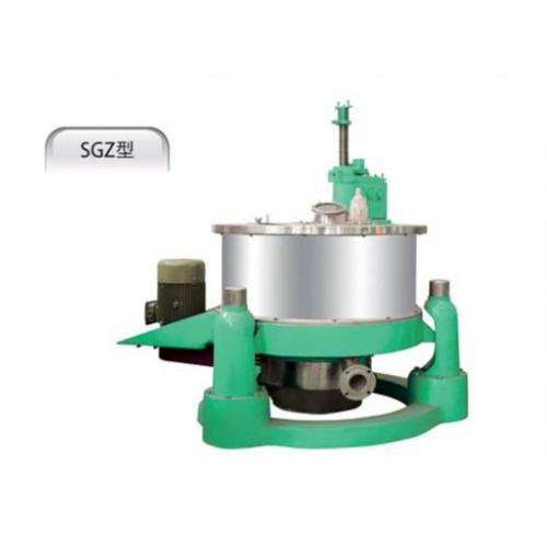 SGZ系列离心机立式刮刀下部卸料，全自动连续运转