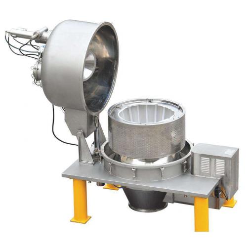 PLD平板自动刮刀下部卸料拉袋式离心机